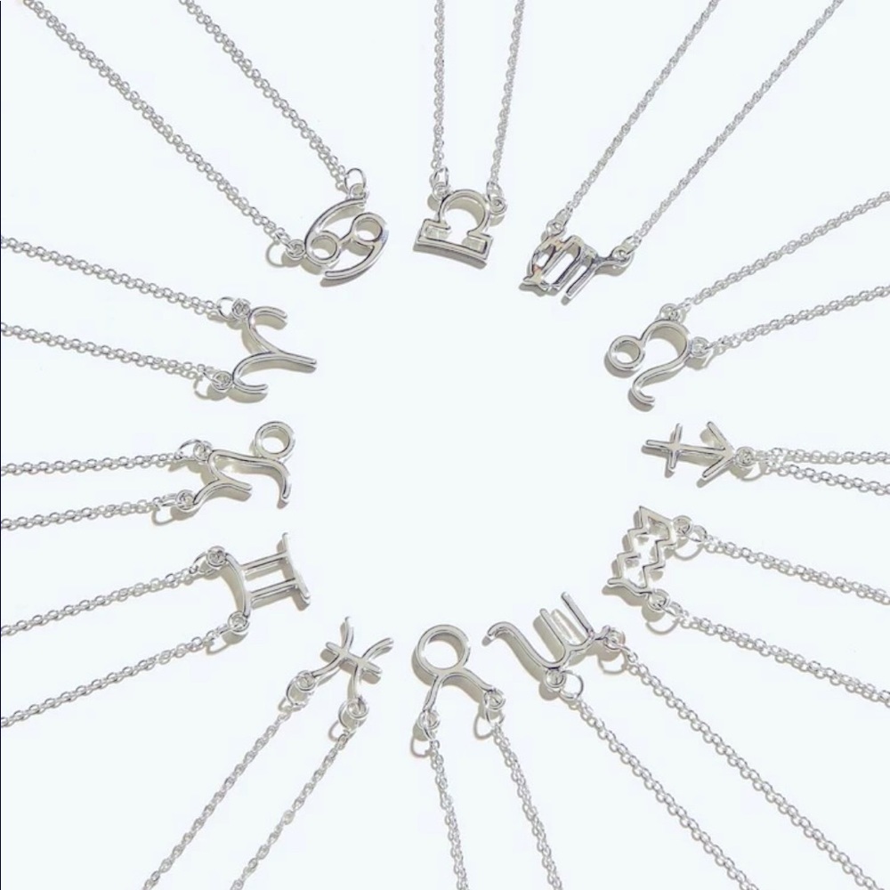 Zodiac Sign Symbol Necklace